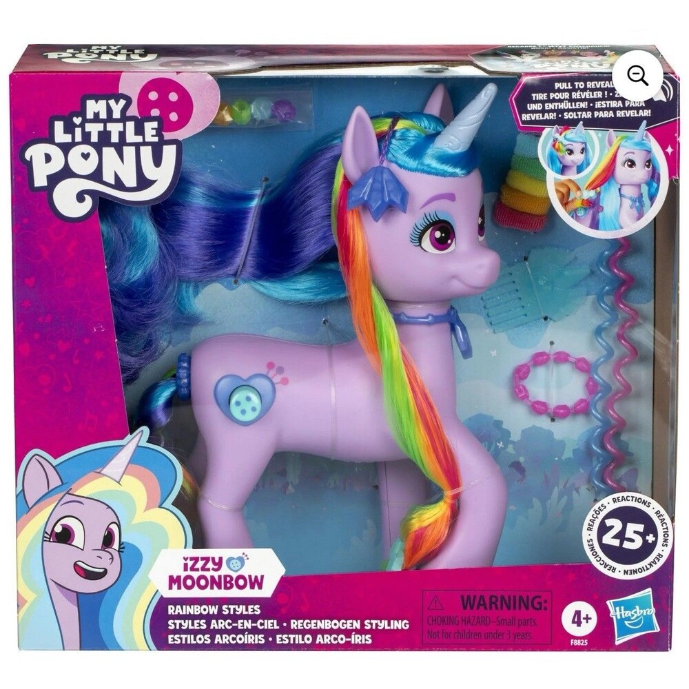 My Little Pony: Tell Your Tale Rainbow Styles Izzy Moonbow, Hair Styling Figure